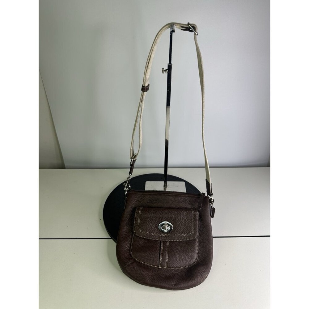 Coach Brown Crossbody Bag - Picture 2 of 8
